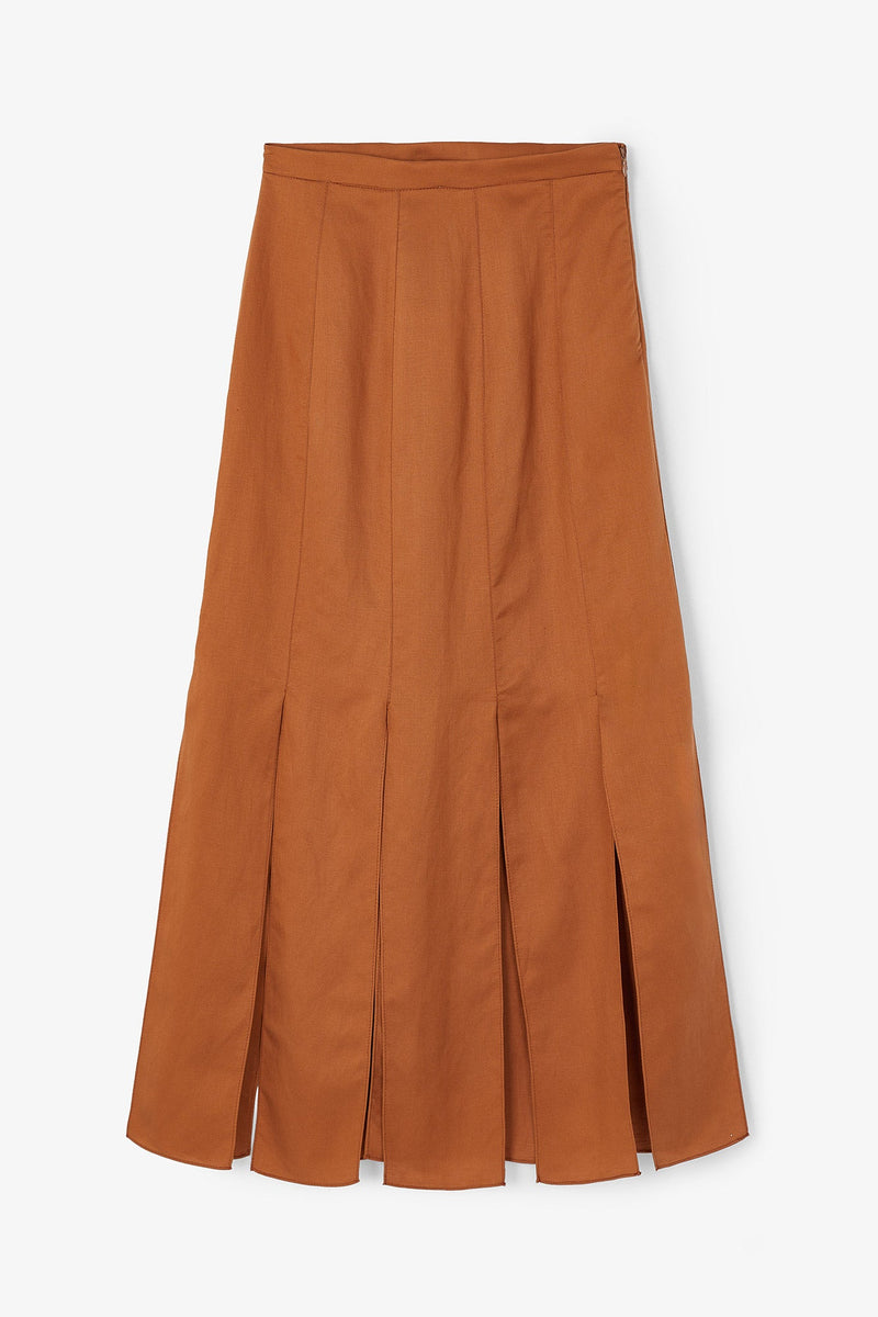 Jupe Brides Lin Caramel