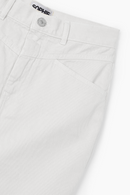 Jupe Denim Sergé Écru