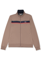 Veste De Survêtement À Bandes Classique - Gris Taupe