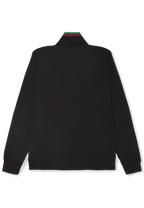 Chaqueta deportiva clásica con bandas - Negro