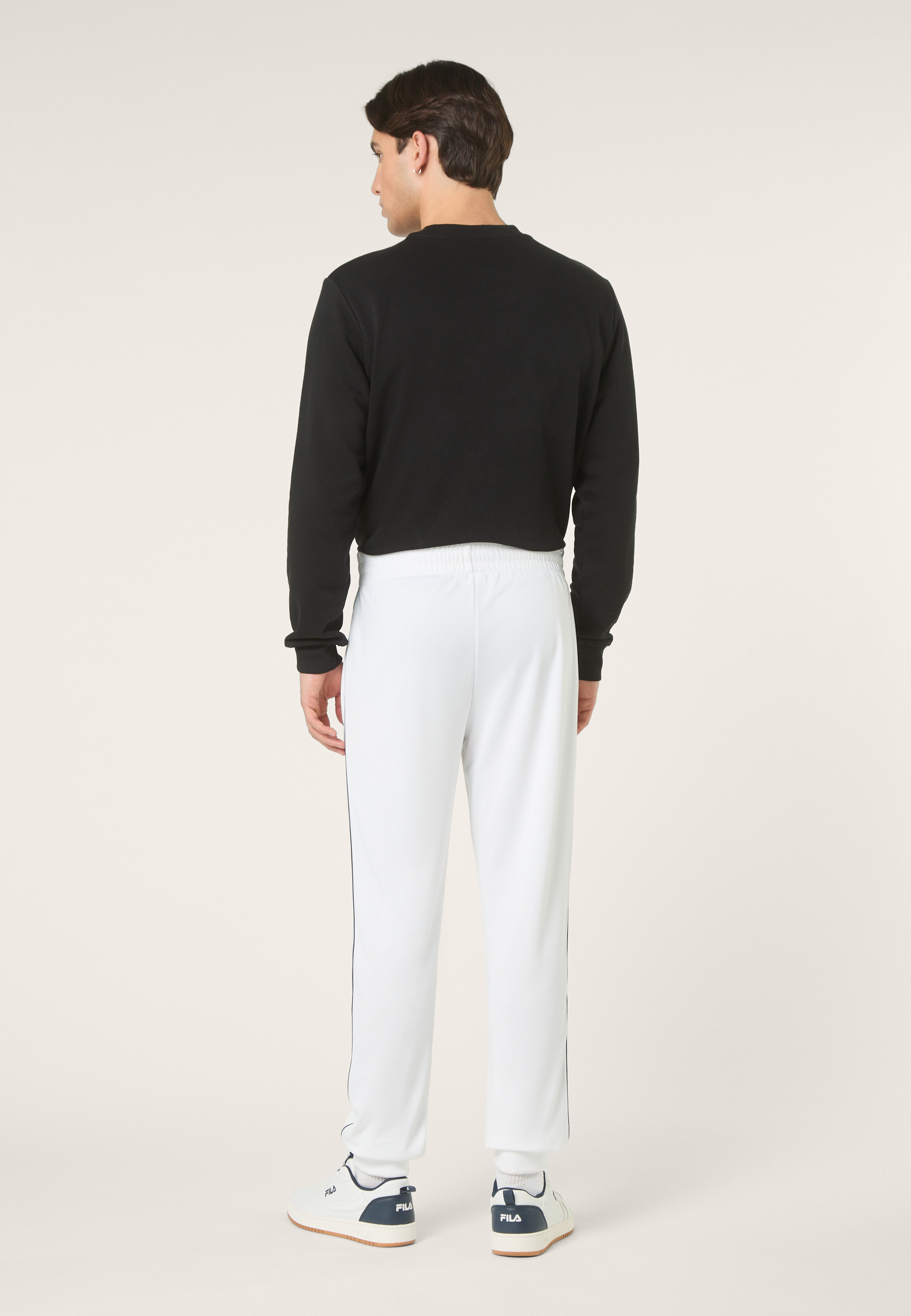 Pantalón deportivo clásico - Bright White-Iris Black