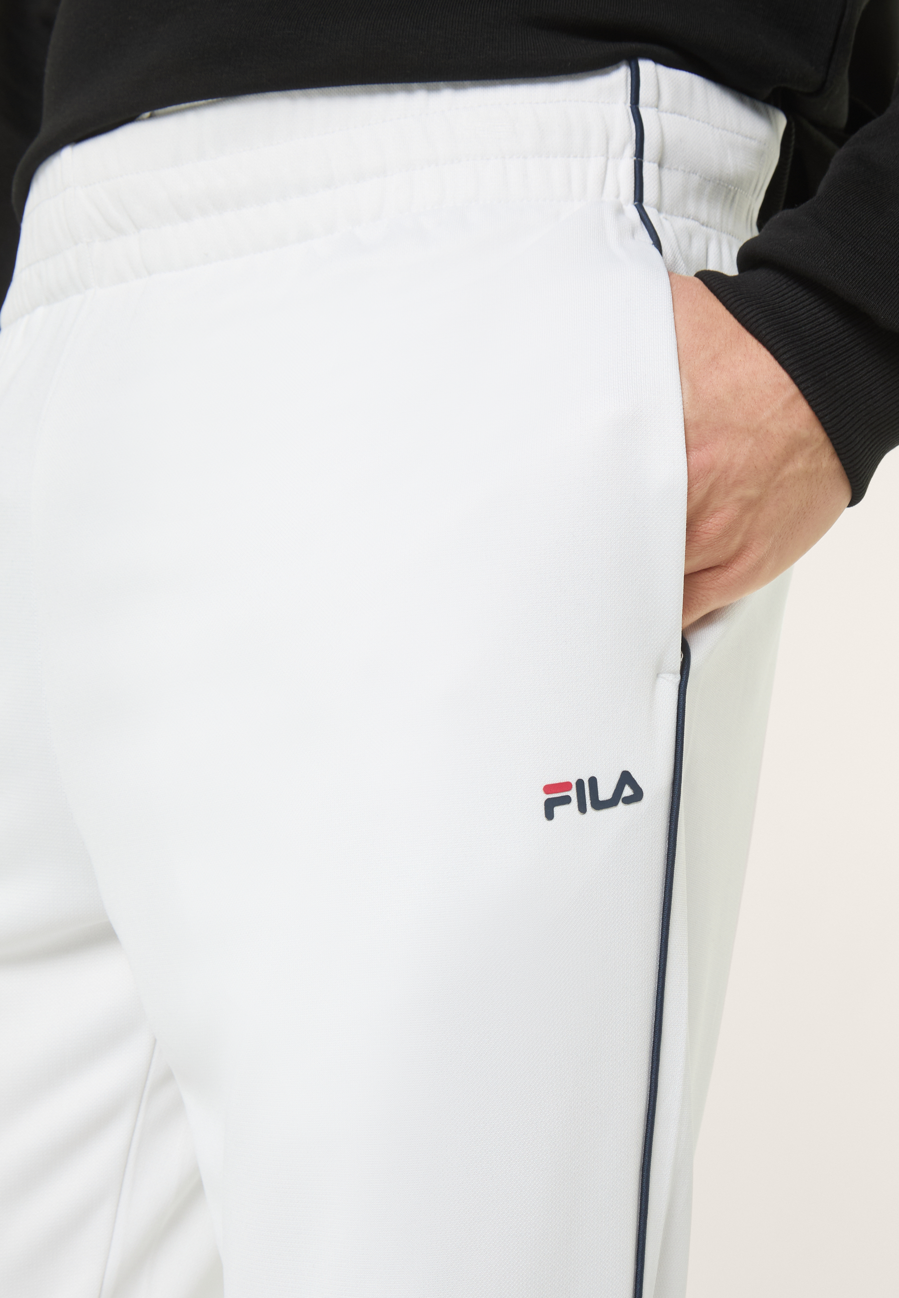 Pantalón deportivo clásico - Bright White-Iris Black