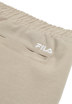 Pantalon De Jogging Chic Court Slim - Blanc Poivre
