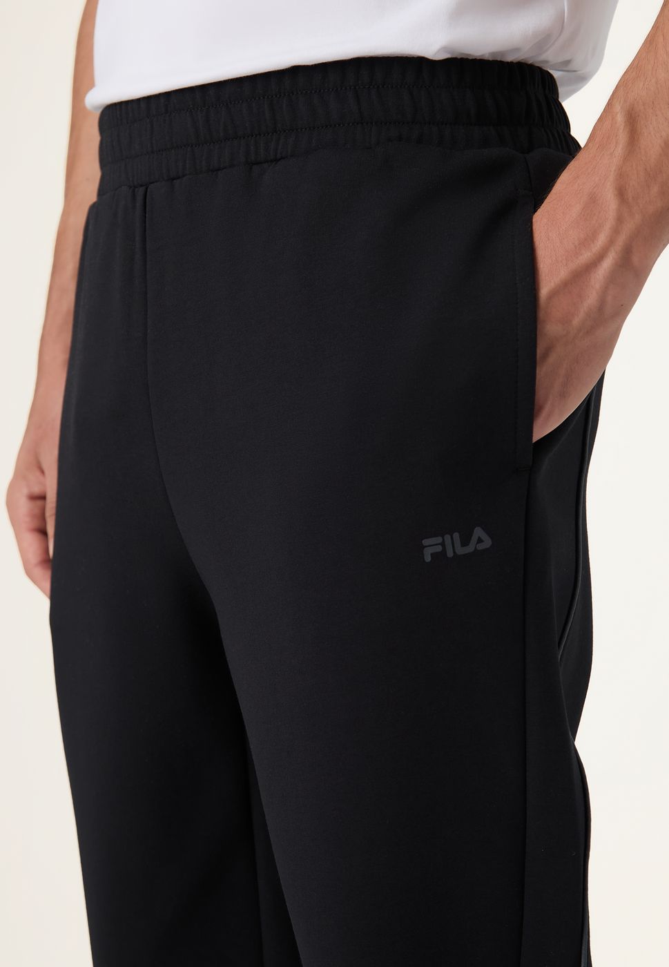 Pantalones jogger ajustados - Negro