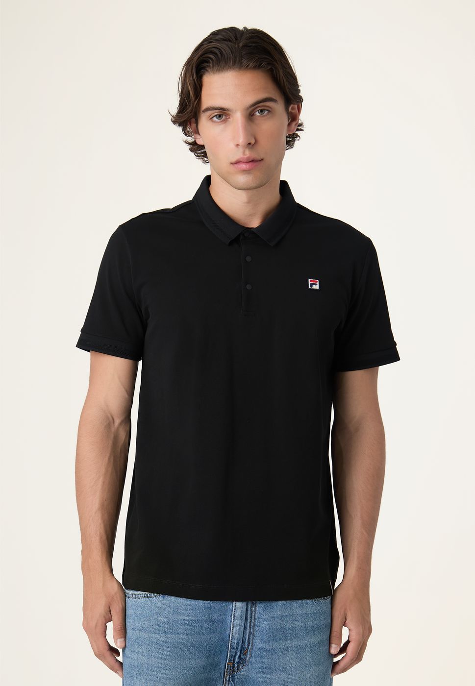 Polo clásico - Negro