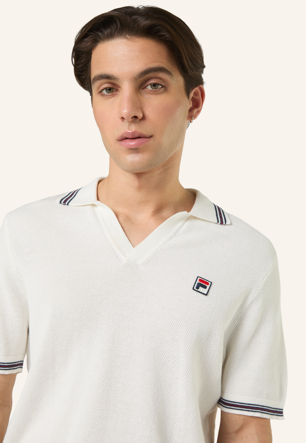 Polo De Punto Con Cuello Johnny Clásico - Garceta