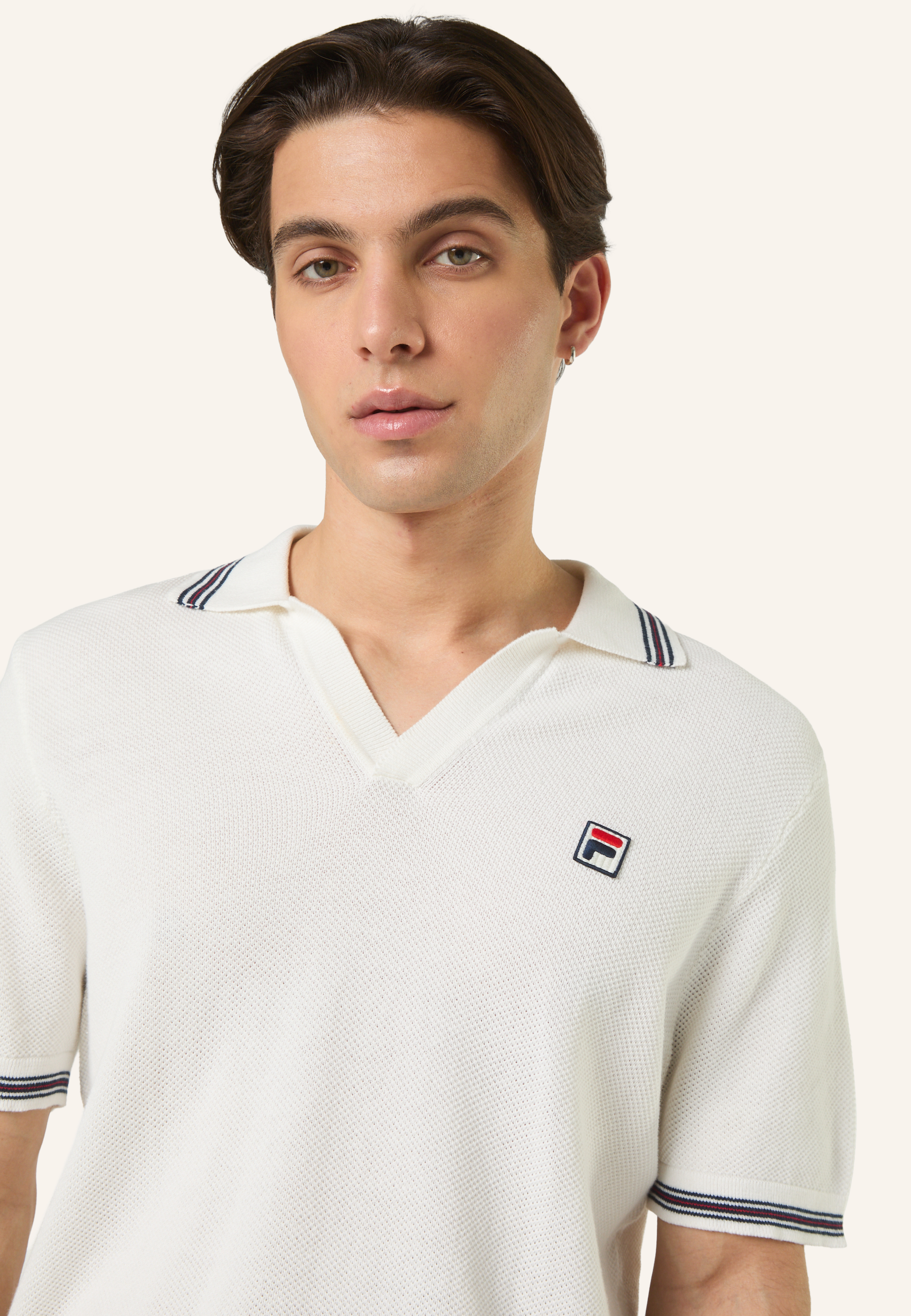 Polo De Punto Con Cuello Johnny Clásico - Garceta