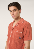 Camisa casual Resort Terry - Rojo etrusco