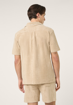 Camisa casual Resort Terry - Pepper White