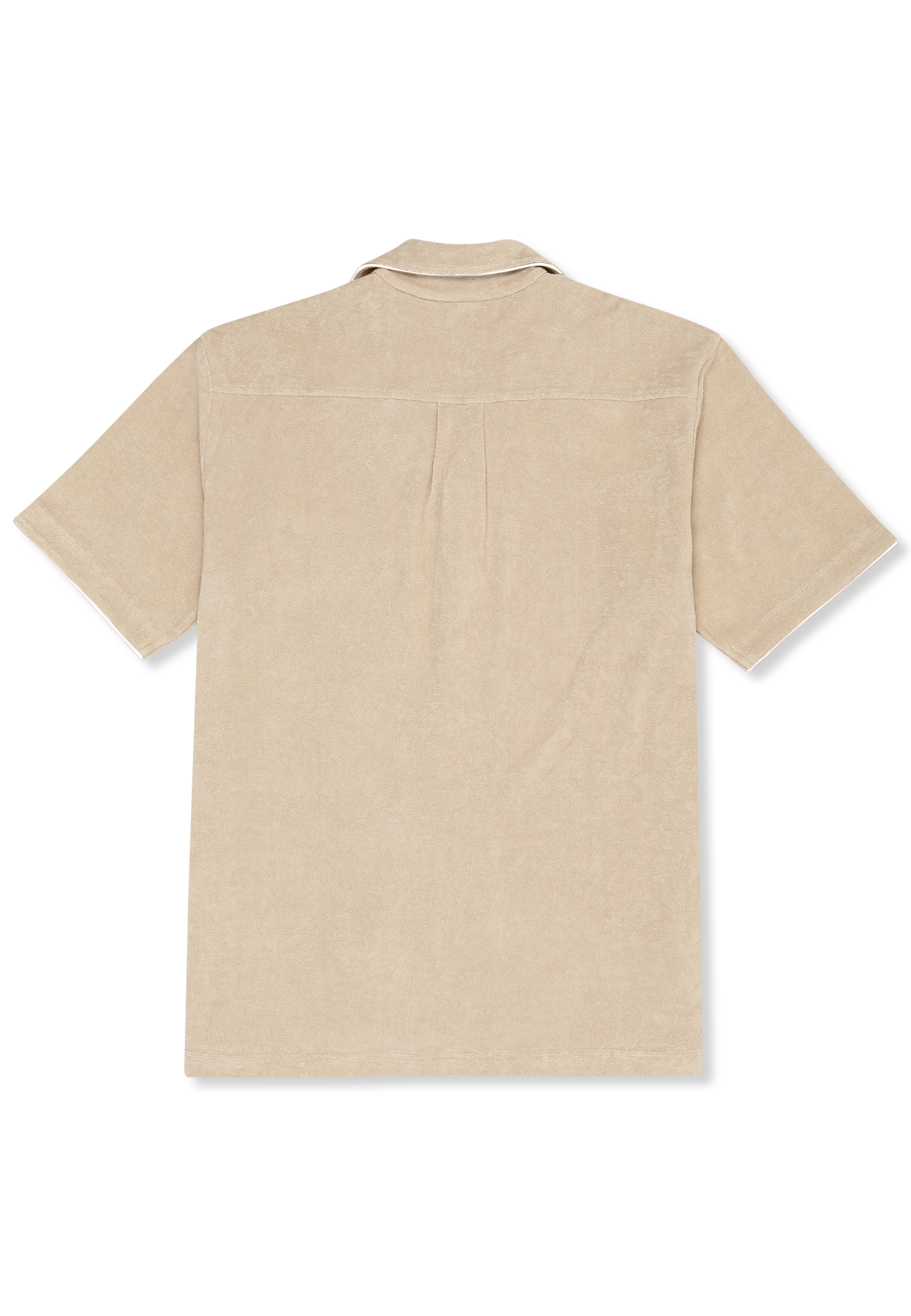 Camisa casual Resort Terry - Pepper White