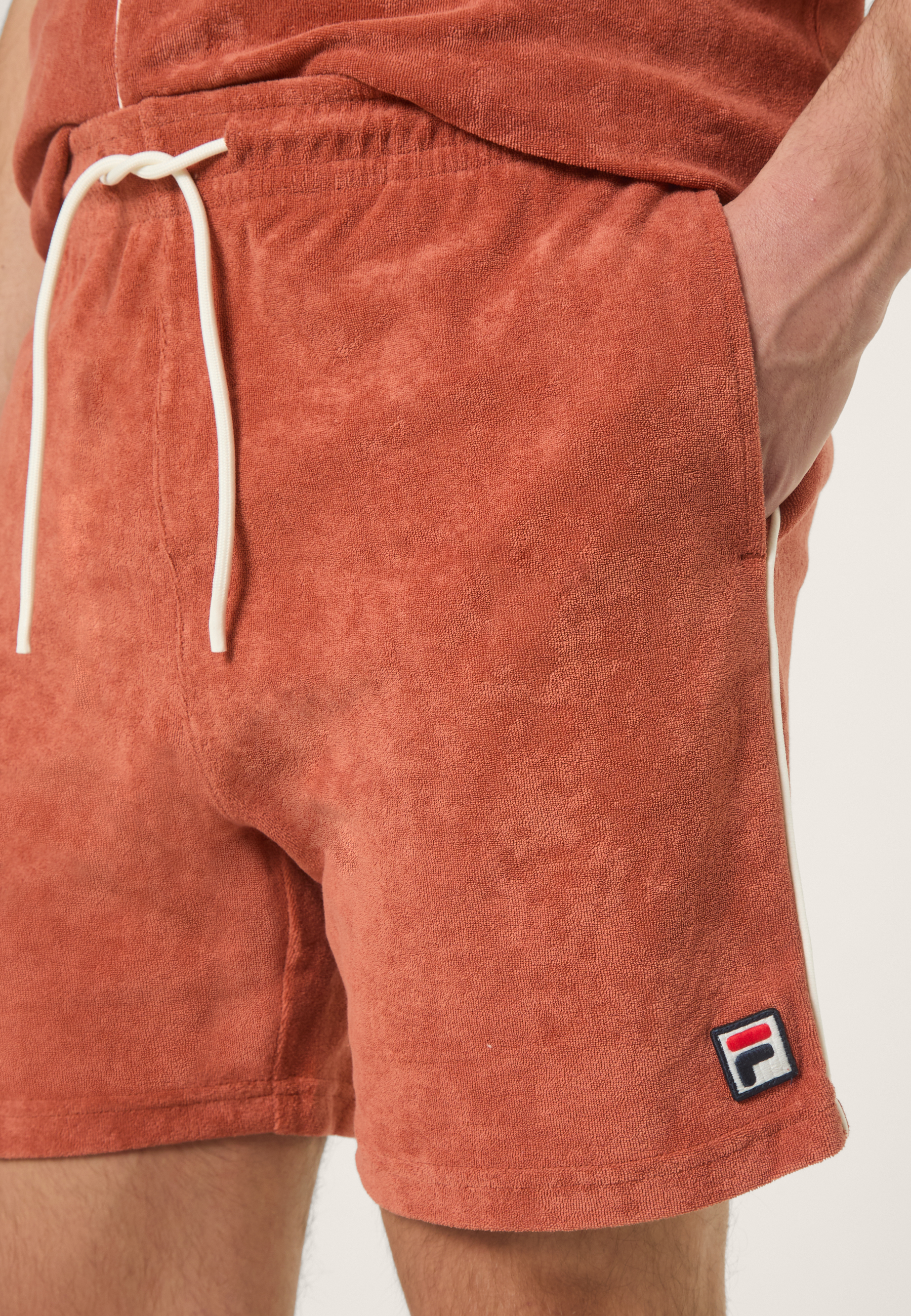 Short Éponge Classique - Rouge Étrusque