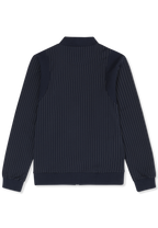 Chaqueta deportiva clásica con rayas diplomáticas - Iris Black / Egret Stripes