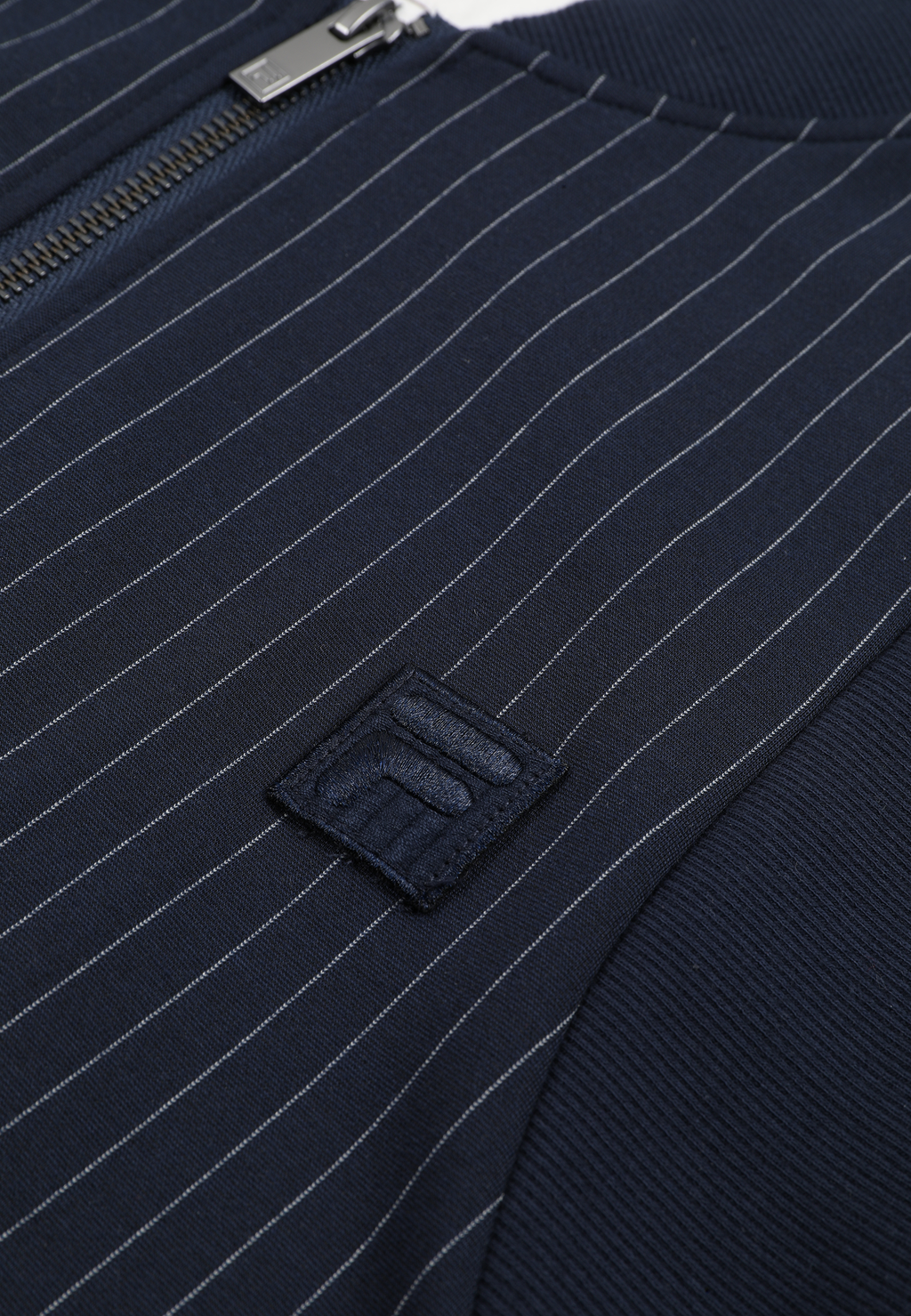 Chaqueta deportiva clásica con rayas diplomáticas - Iris Black / Egret Stripes