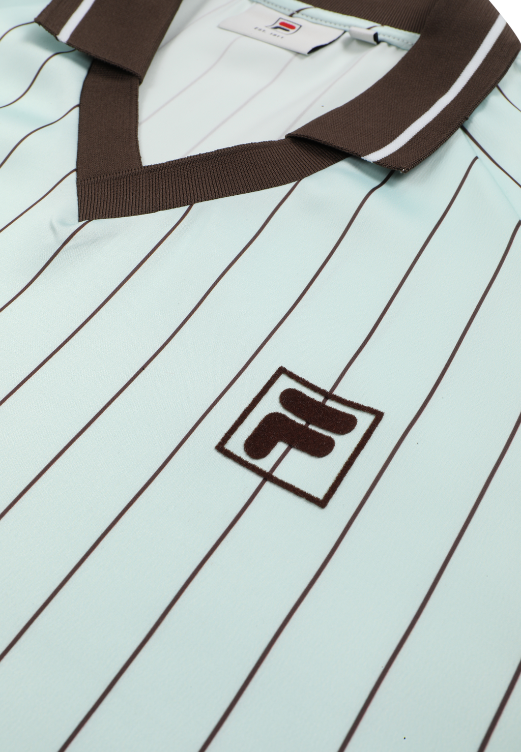 Camisa Holgada De Satén A Rayas - Mar Calmante / Rayas