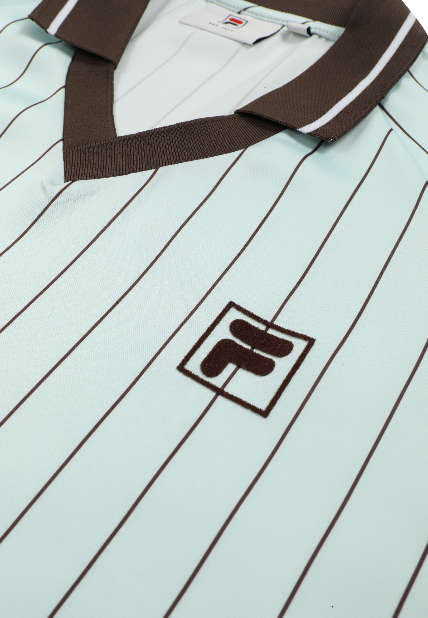Camisa Holgada De Satén A Rayas - Mar Calmante / Rayas
