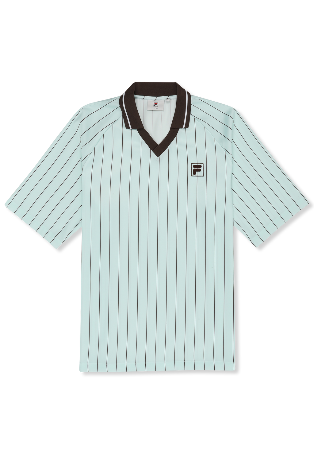 Camisa Holgada De Satén A Rayas - Mar Calmante / Rayas