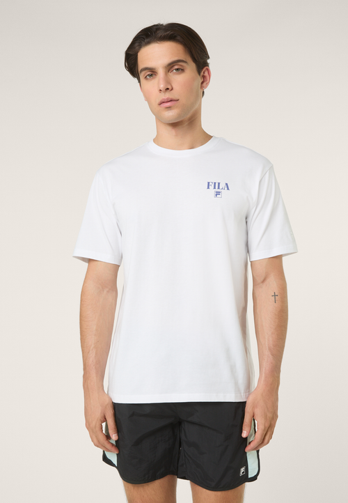 Camiseta con estampado casual - Blanco brillante