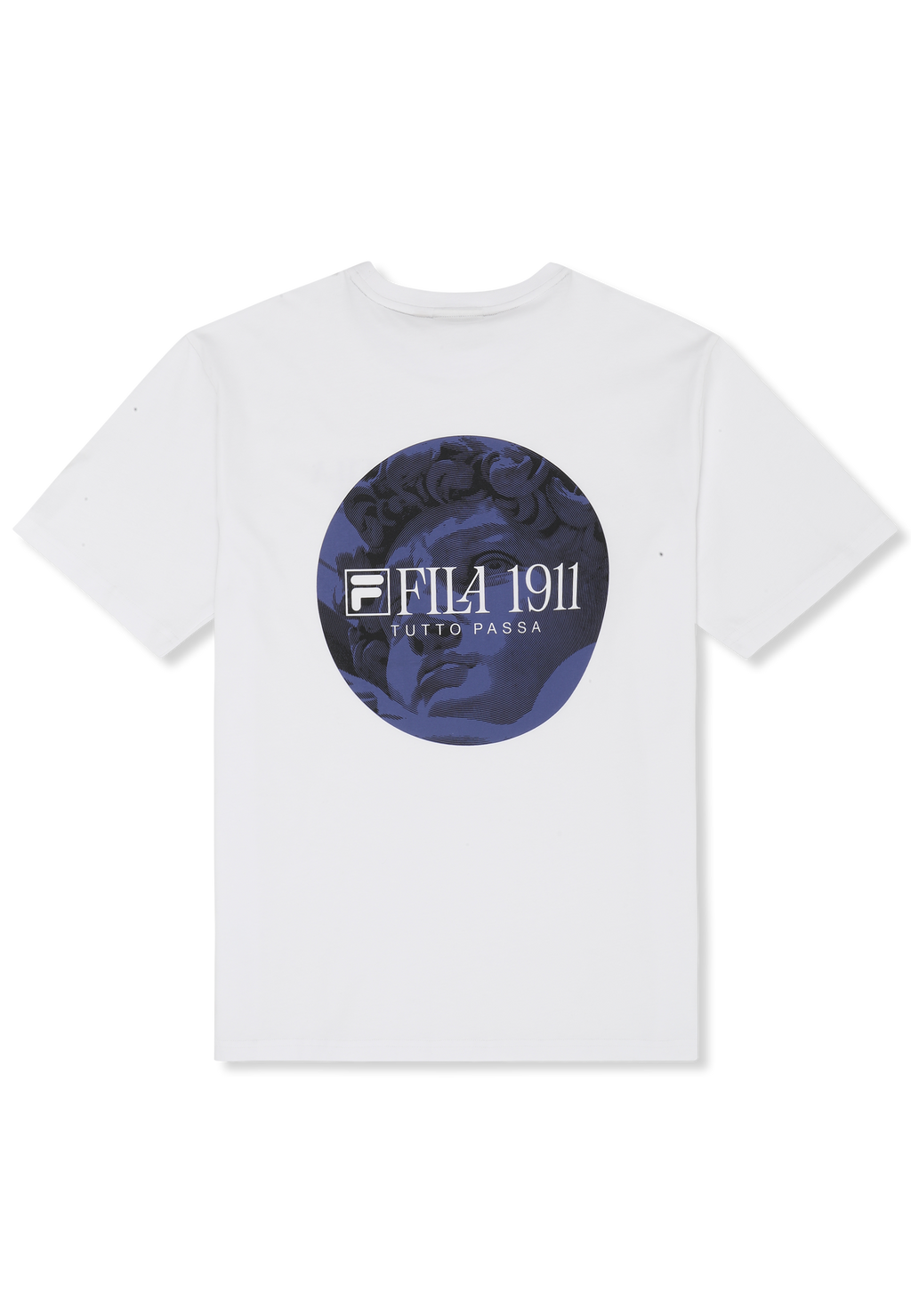 Camiseta con estampado casual - Blanco brillante