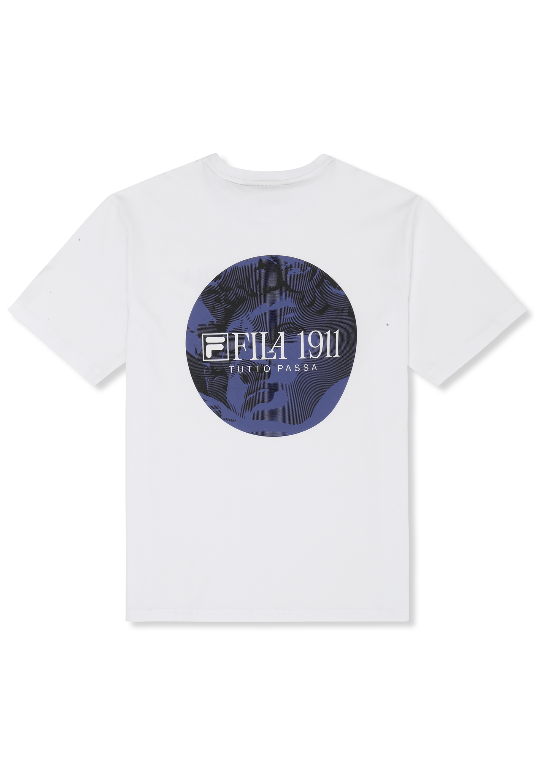 Camiseta con estampado casual - Blanco brillante