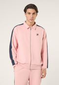 Veste De Survêtement À Bandes Décontractée - Rose Tendre