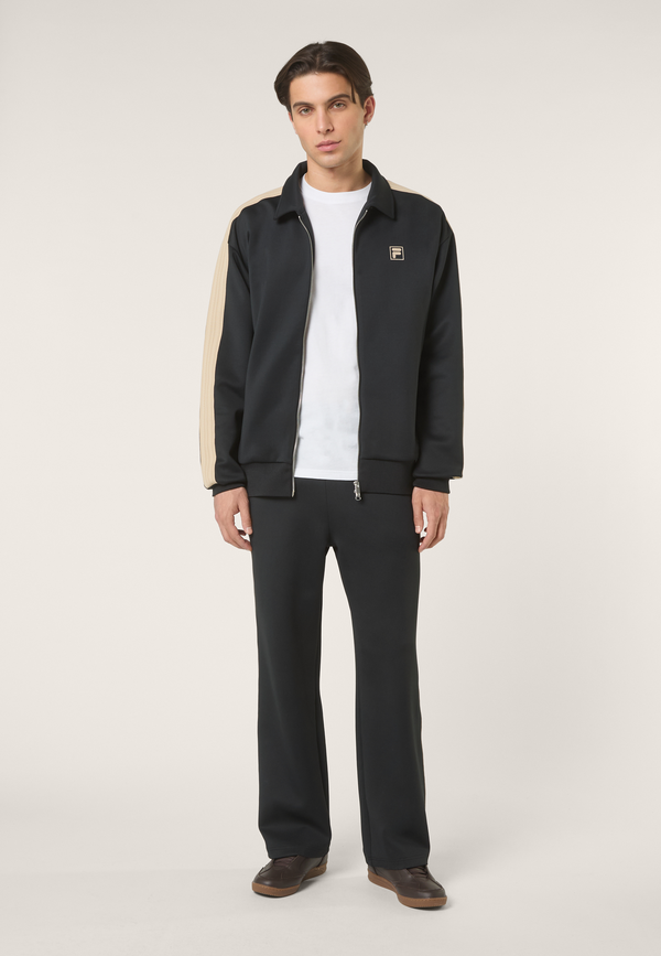 Casual Banded Sweatpants - Black