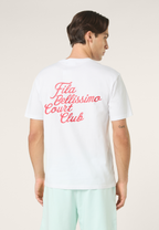 Casual Print T-Shirt - Bright White