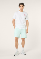Casual Print T-Shirt - Bright White