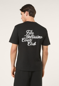 Camiseta con estampado informal - Negro