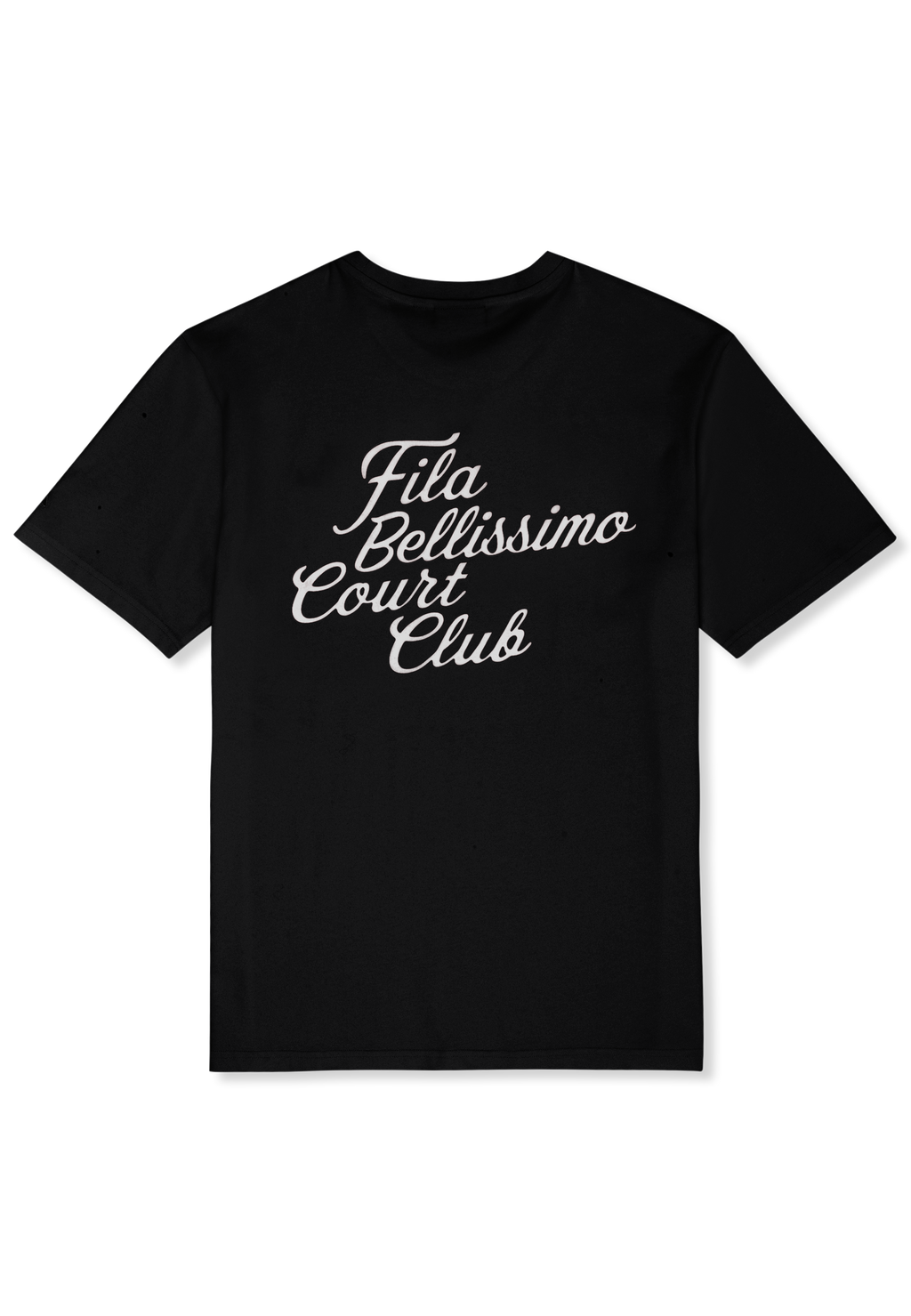 Camiseta con estampado informal - Negro