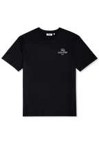 Camiseta con estampado informal - Negro