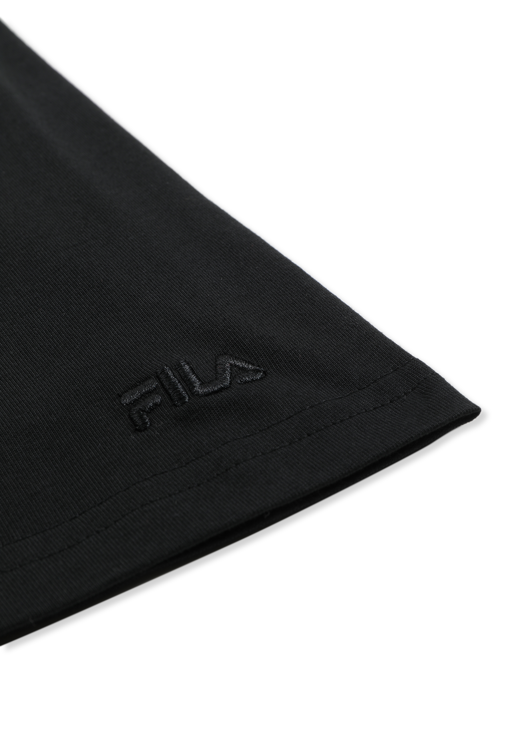 Camiseta con estampado informal - Negro