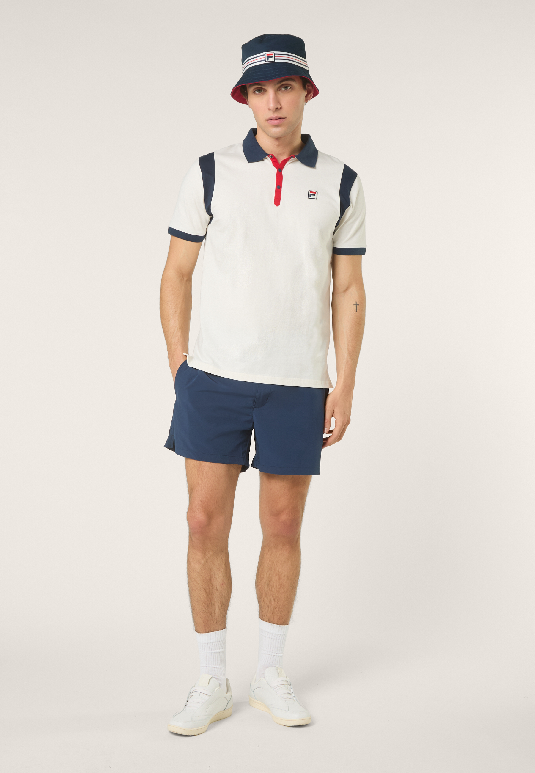Short De Plage Court Classique - Iris Noir