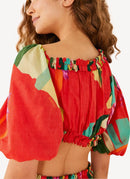 Farm Rio - Robe - Red - Femme