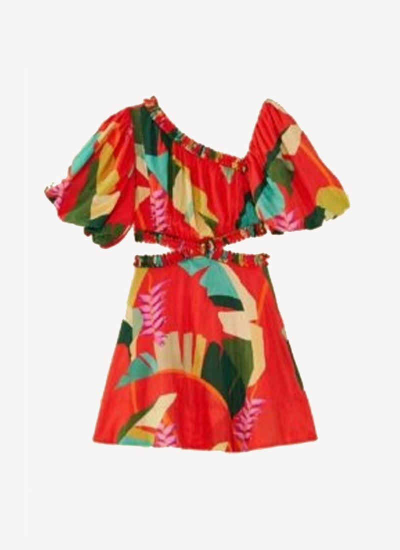 Farm Rio - Robe - Red - Femme