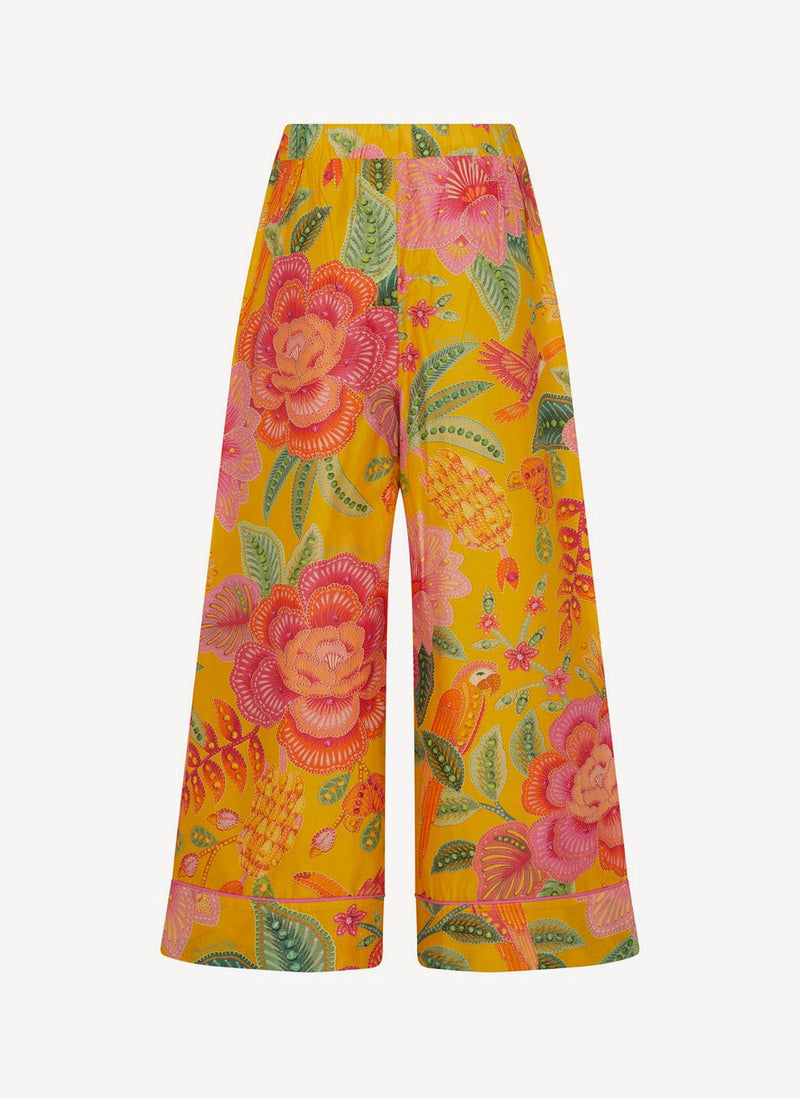 Farm Rio - Pantalon - Yellow - Femme