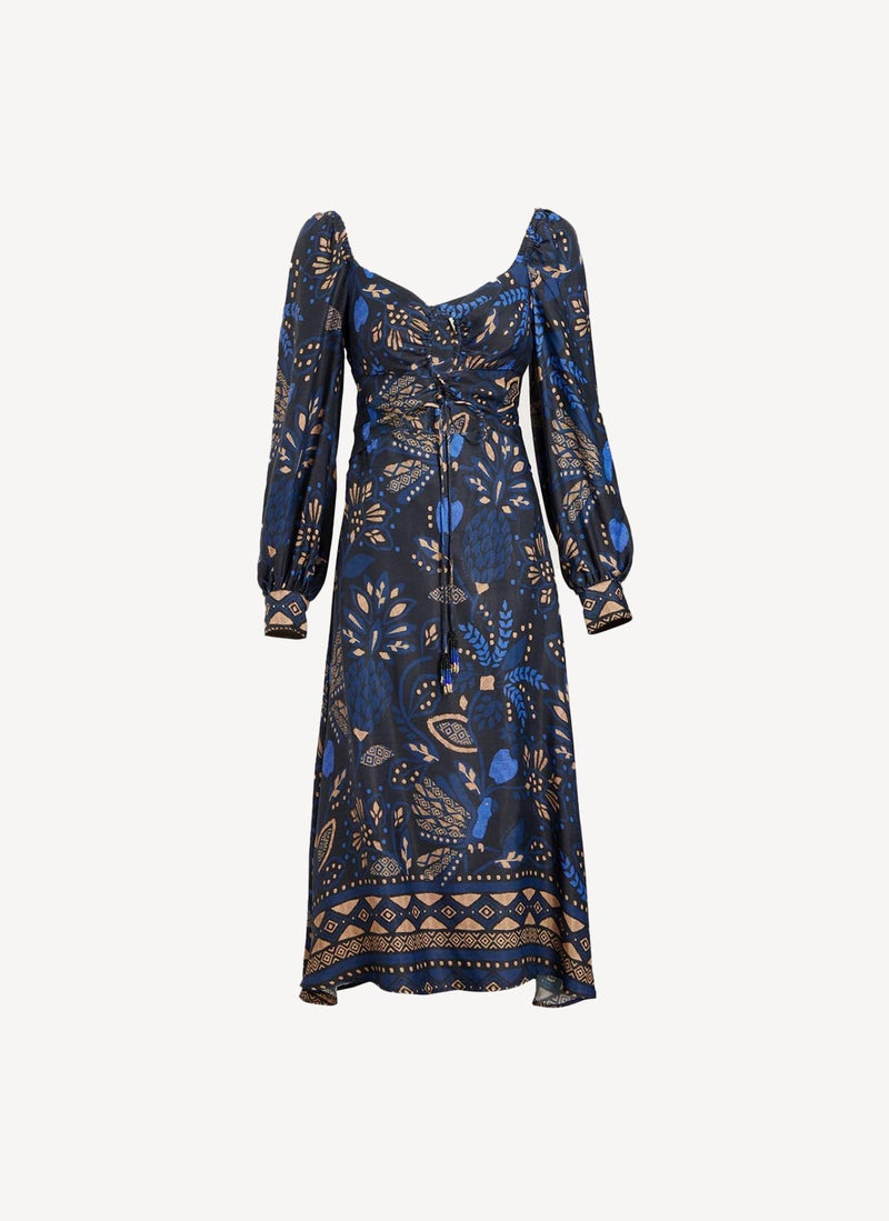 Farm Rio - Robe - Blue - Femme