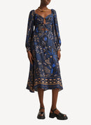 Farm Rio - Robe - Blue - Femme