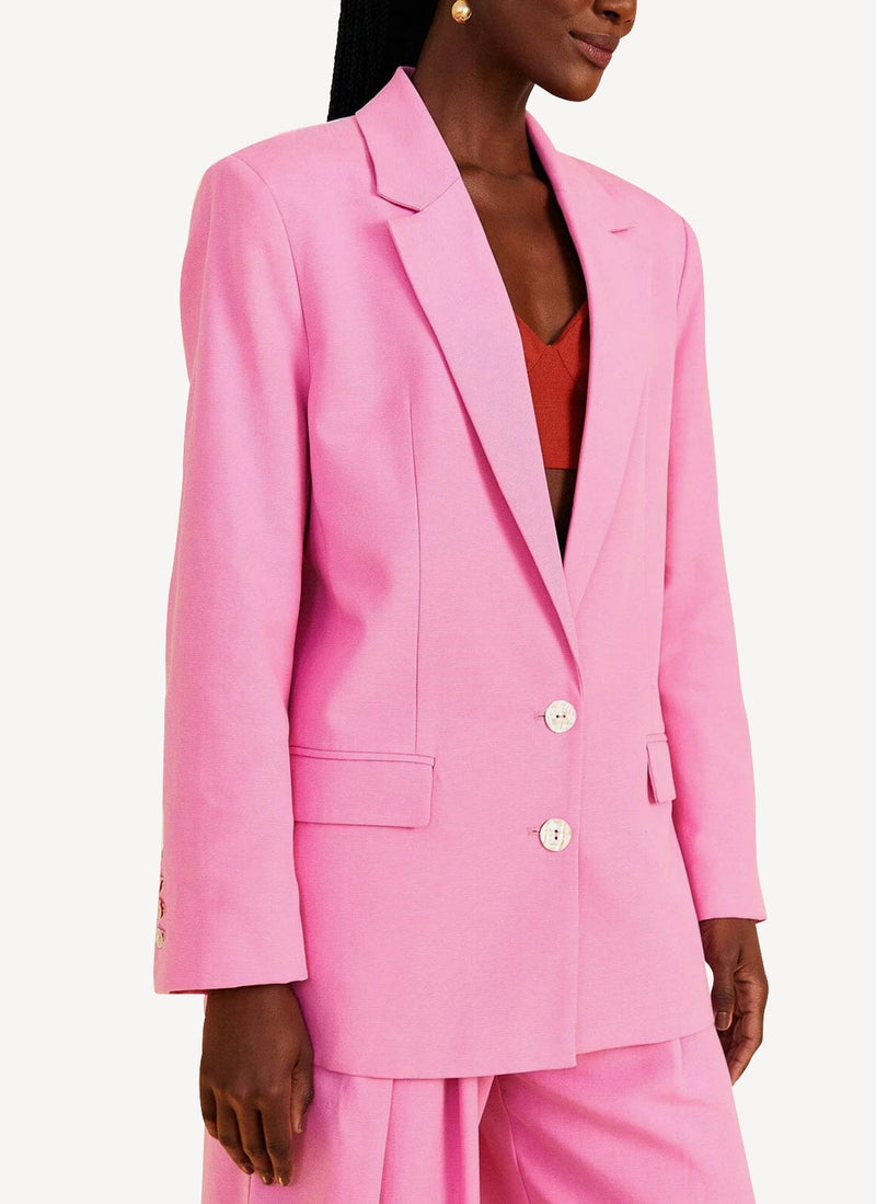 Farm Rio - Blazer - Pink - Femme