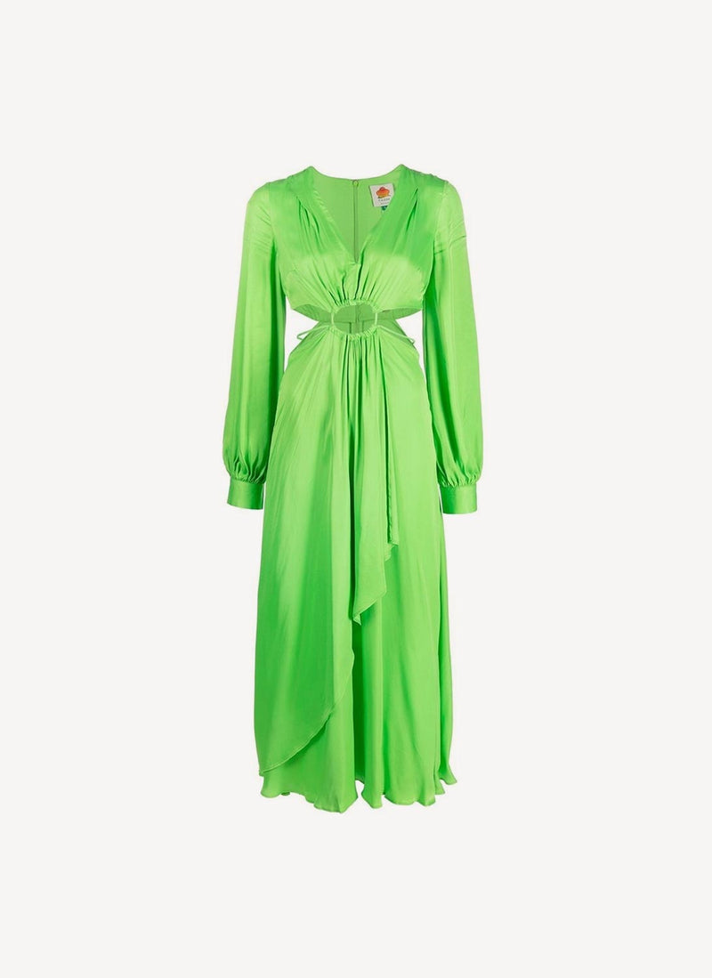 Farm Rio - Robe - Lime - Femme