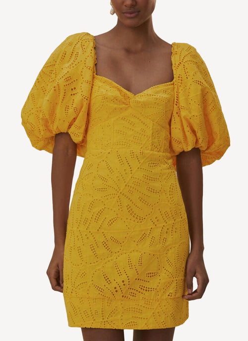 Farm Rio - Robe - Yellow - Femme