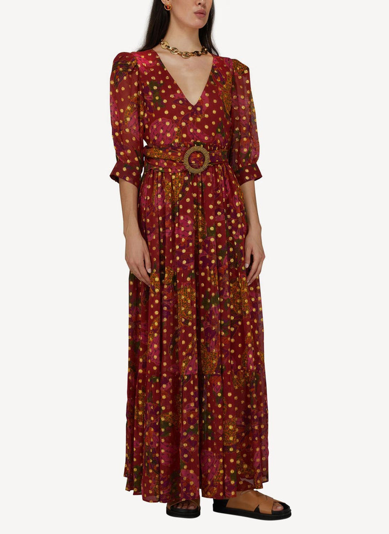 Farm Rio - Robe - Red - Femme