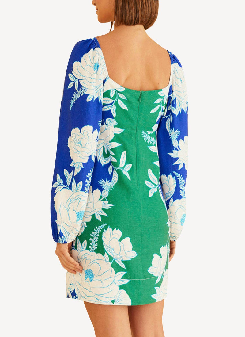 Farm Rio - Robe - Blue - Femme