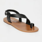 Sandales Entre-Doigts Farshid - Black Croco