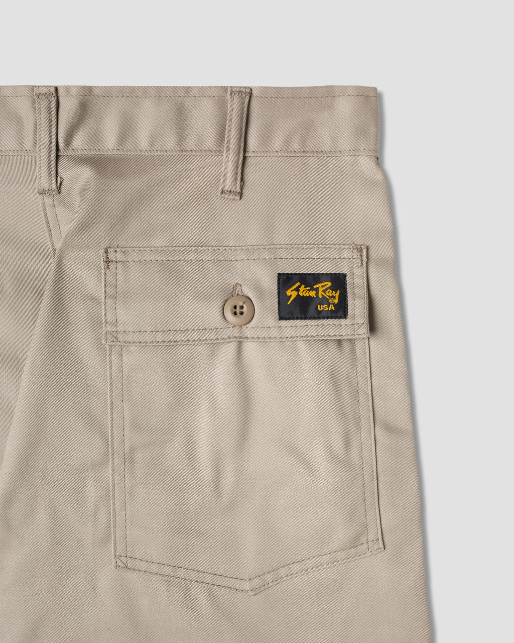 Fatigue Short - Khaki Twill