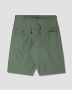 Fatigue Shorts - Olive Sateen 8.5Oz