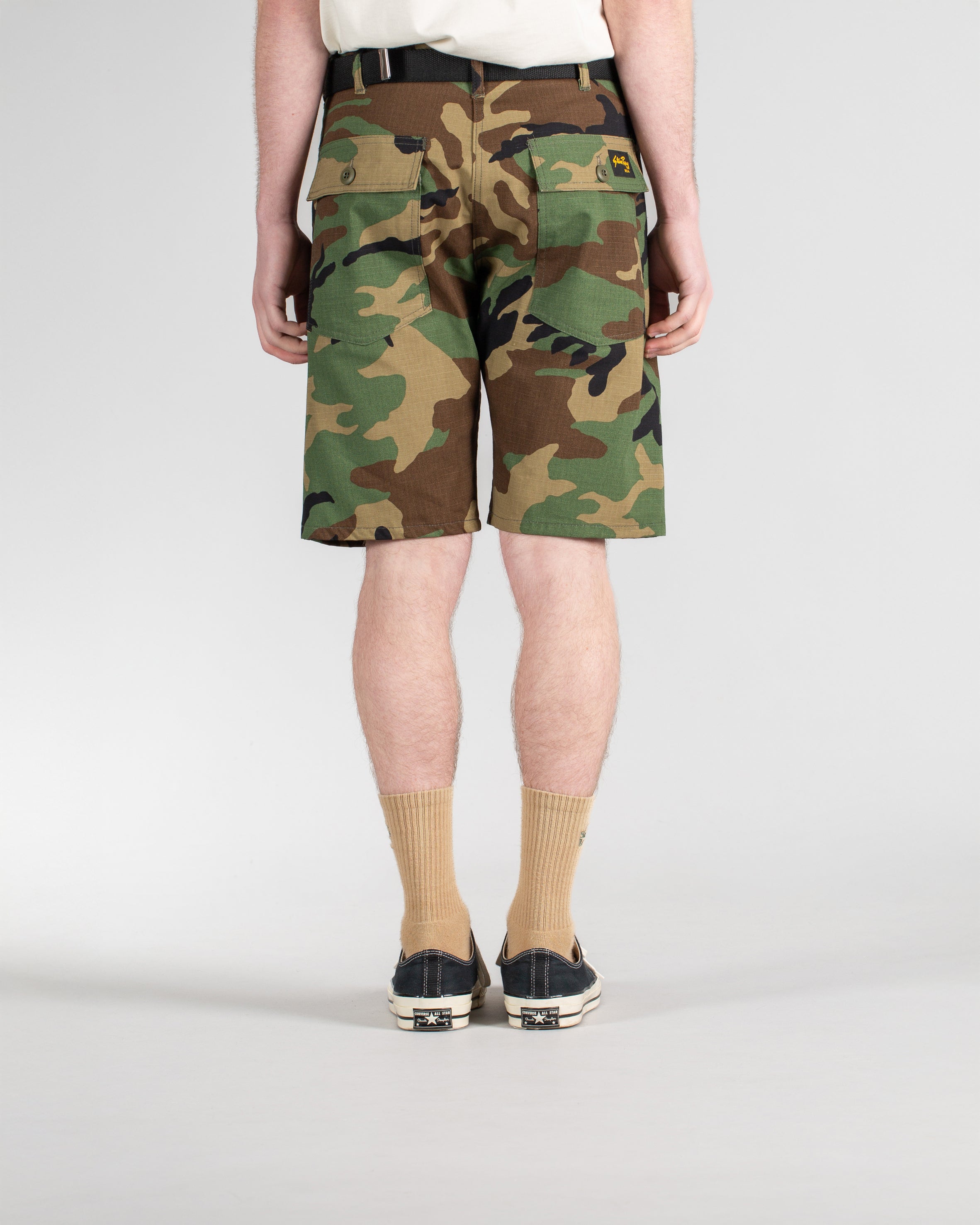 Fatigue Short - Woodland Camo