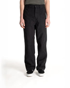 Fat Pant - Black Sateen