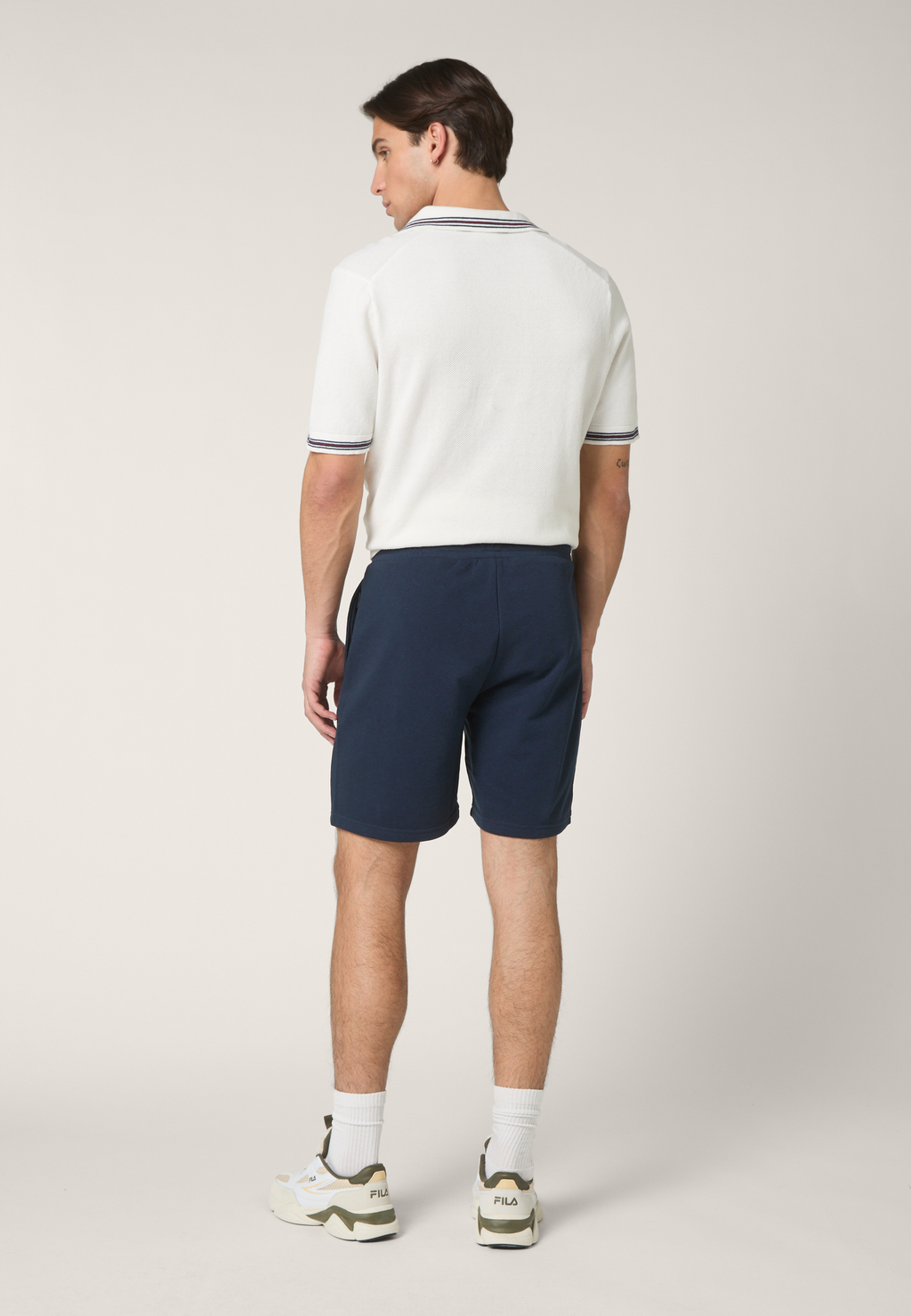 Shorts polares con logo clásico - Iris Black
