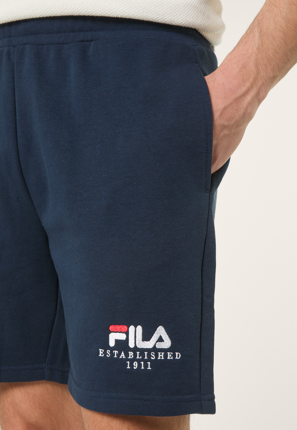 Shorts polares con logo clásico - Iris Black