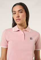 Polo À Liseré Slim - Rose Tendre